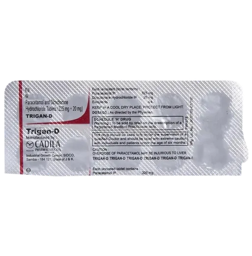 trigan d tablet 10's